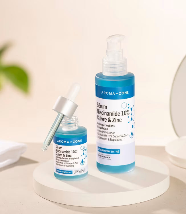 Sérum concentré Niacinamide 10%, Cuivre & Zinc