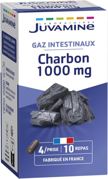JUVAMINE Charbon Végétal 1000 Mg