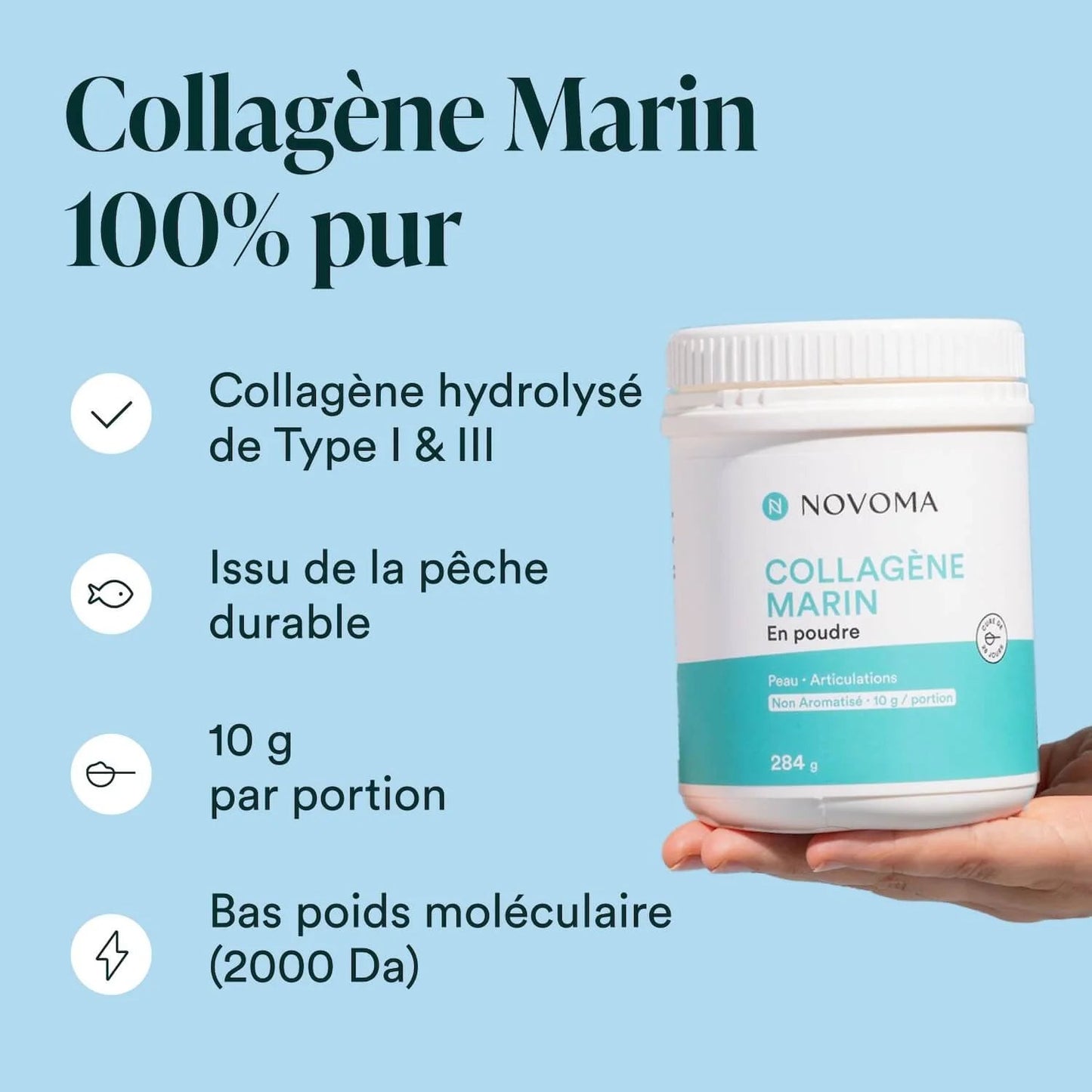 Collagène Marin en Poudre