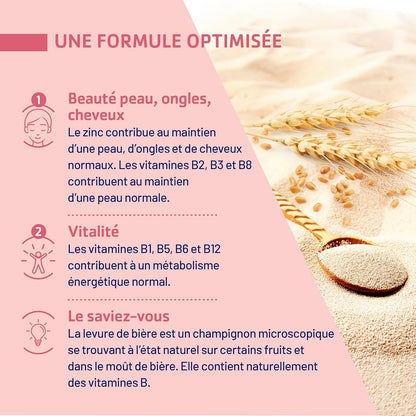 JUVAMINE Levure de Bière, Beauté de la peau