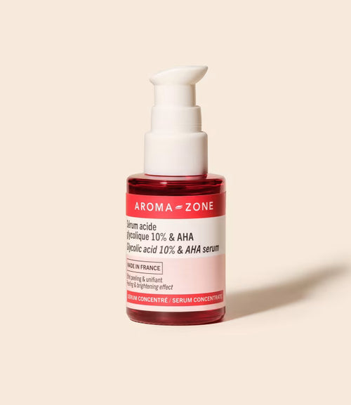Sérum concentré Acide glycolique 10% & AHA