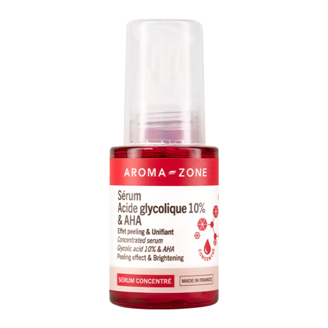 Sérum concentré Acide glycolique 10% & AHA
