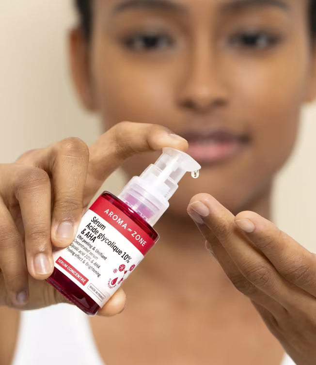 Sérum concentré Acide glycolique 10% & AHA